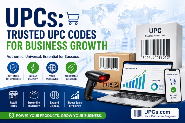 GS1 UPC codes