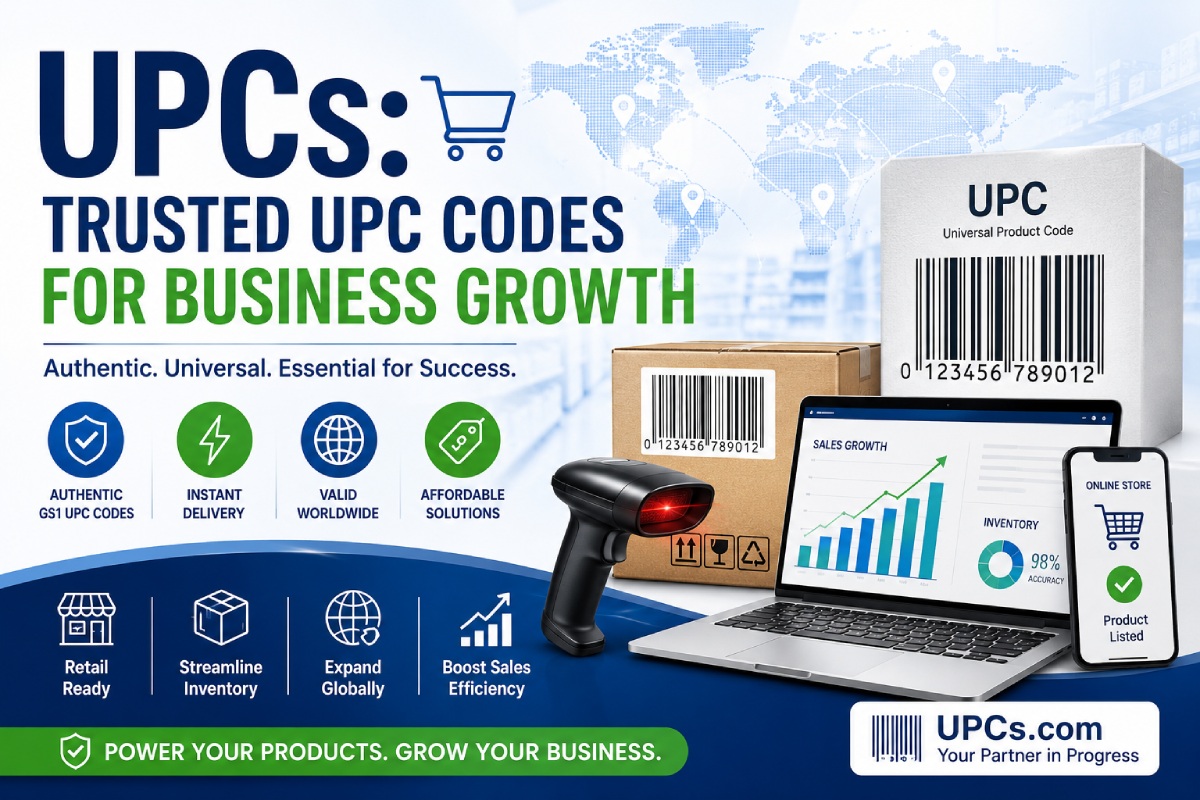 GS1 UPC codes